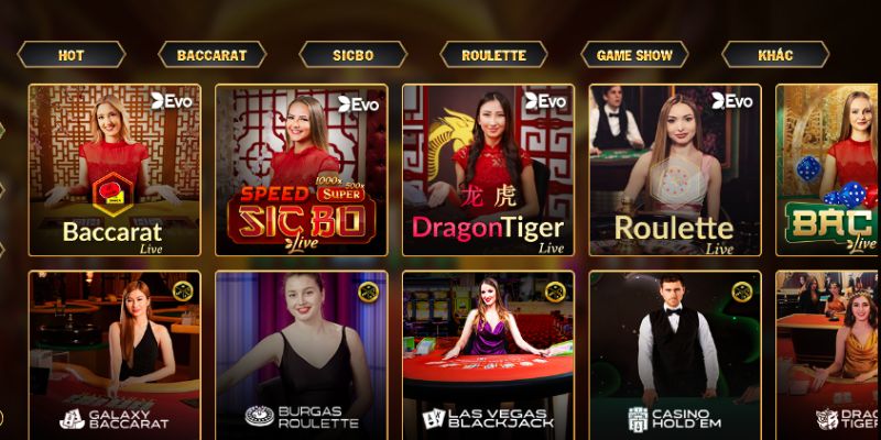 Tổng quan phân loại Casino